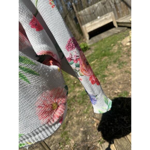 Luisa Ricci Made in Italy Womens Floral Dolman Sleeve Knit Boxy Sweater Pullover - Picture 5 of 7